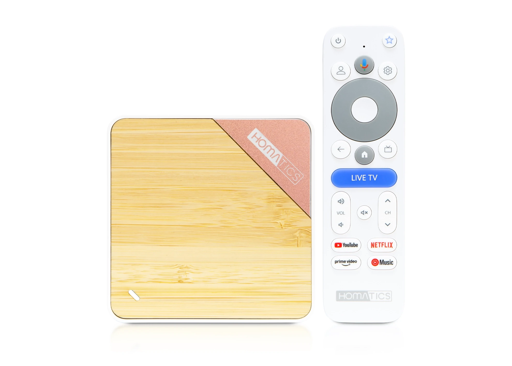 Homatics Box 4K V2 Google TV 14. Multimedijos grotuvas.